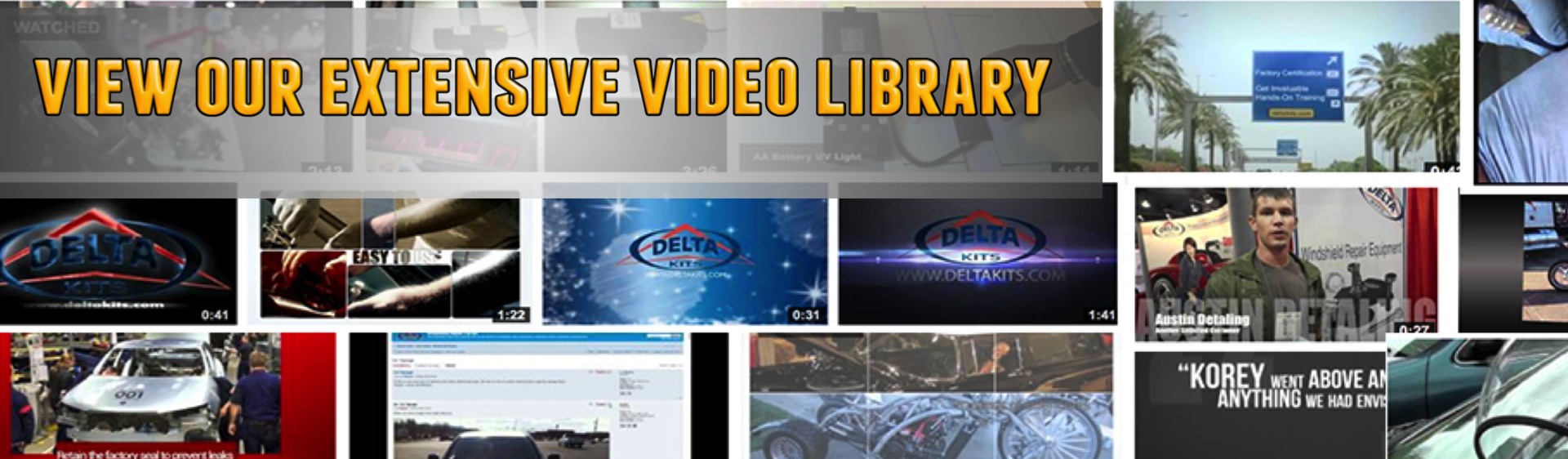  Repair &amp; Replacement Kits, Headlight Restoration System - Delta Kits