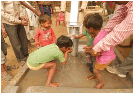 Living Water International India well LWI 2014