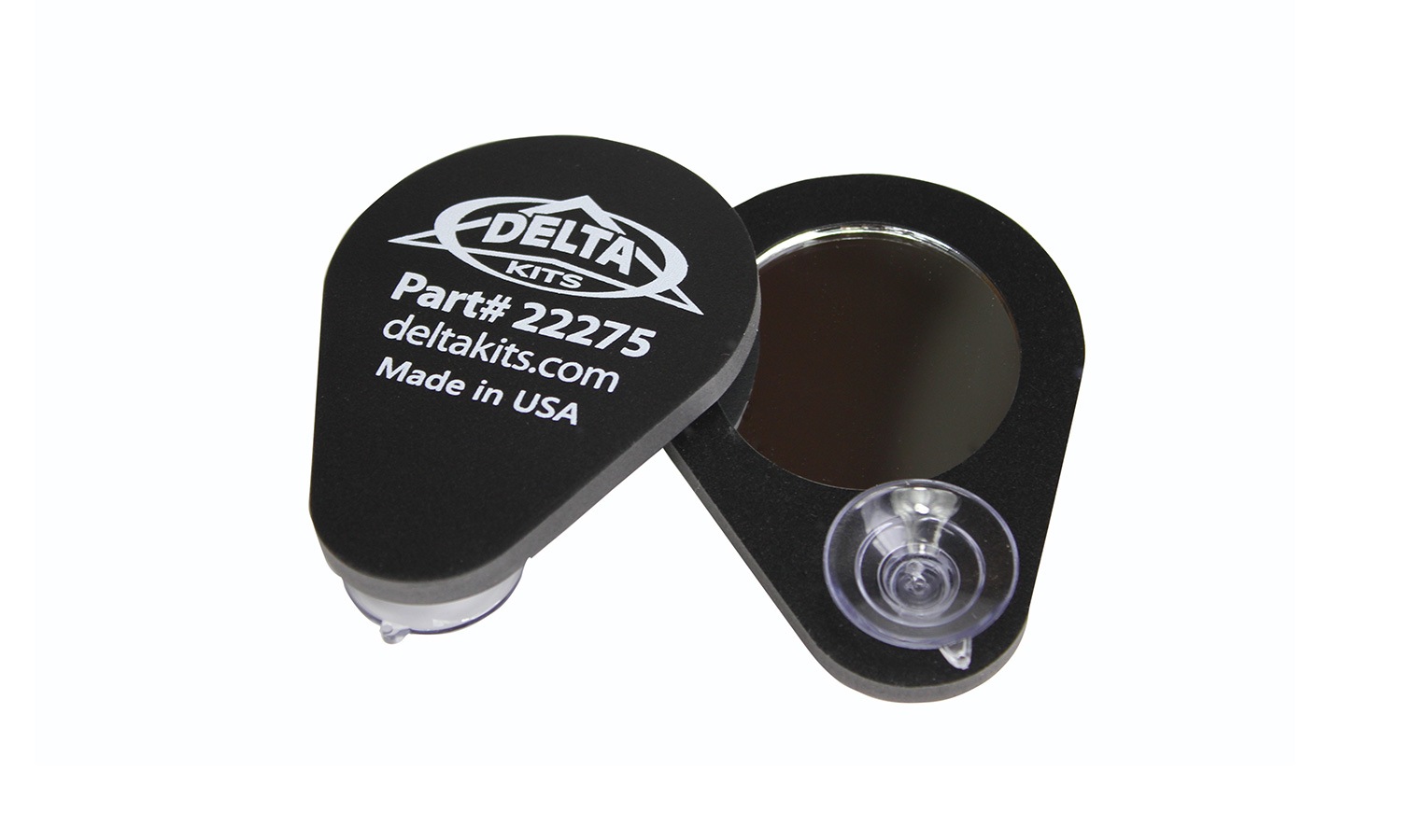 Glass Inspection Mirror with 3x Magnification Delta Kits