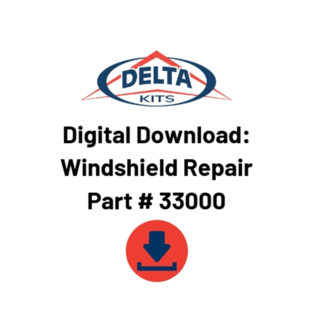 Windshield Repair Instruction Manual - Downloadable PDF
