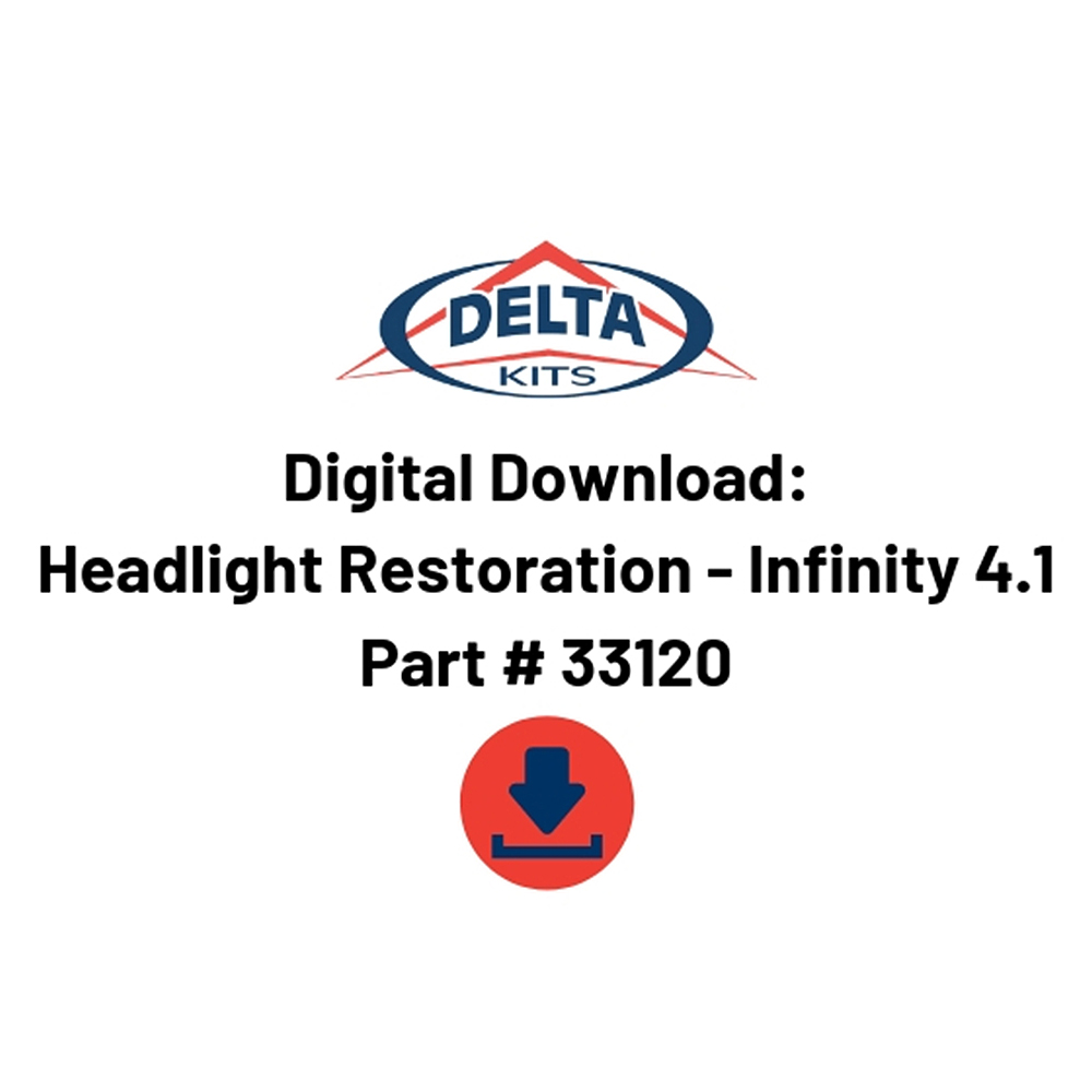 Headlight Restoration Instructional DLC and Manual - Infinity