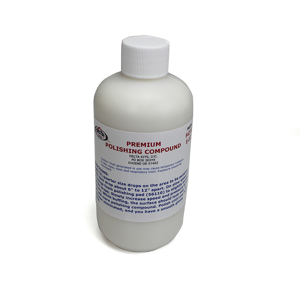 Premium Polishing Compound - Glass Scratch, Swirl Remover - Delta Kits