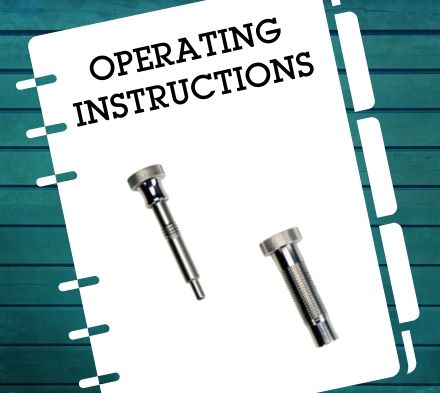Operating Instructions for the Screw Type Injector