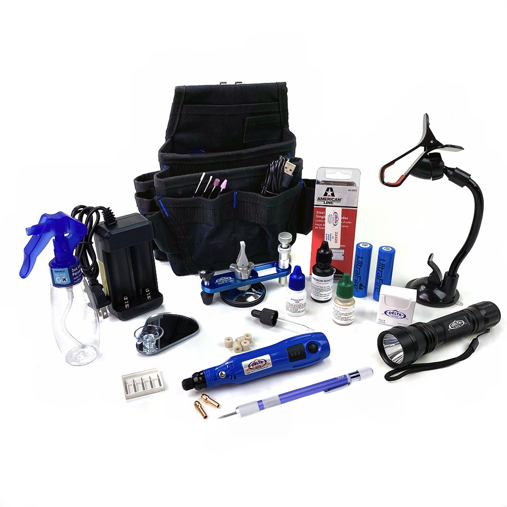 Mini Windshield Repair Kit EZ-200S - Auto Glass Repair System